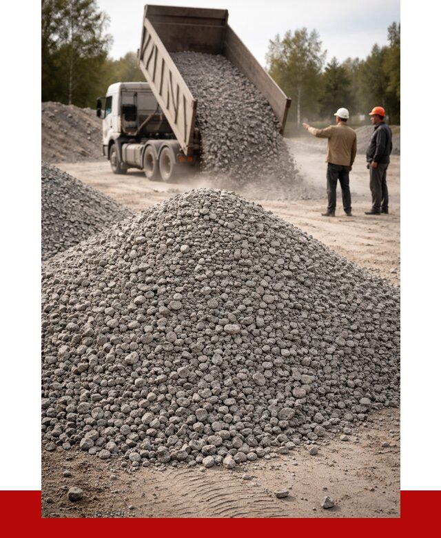 Гранитный щебень фракция 0-5 в Белореченске от 2942 руб ПРОНЕРУДБлч