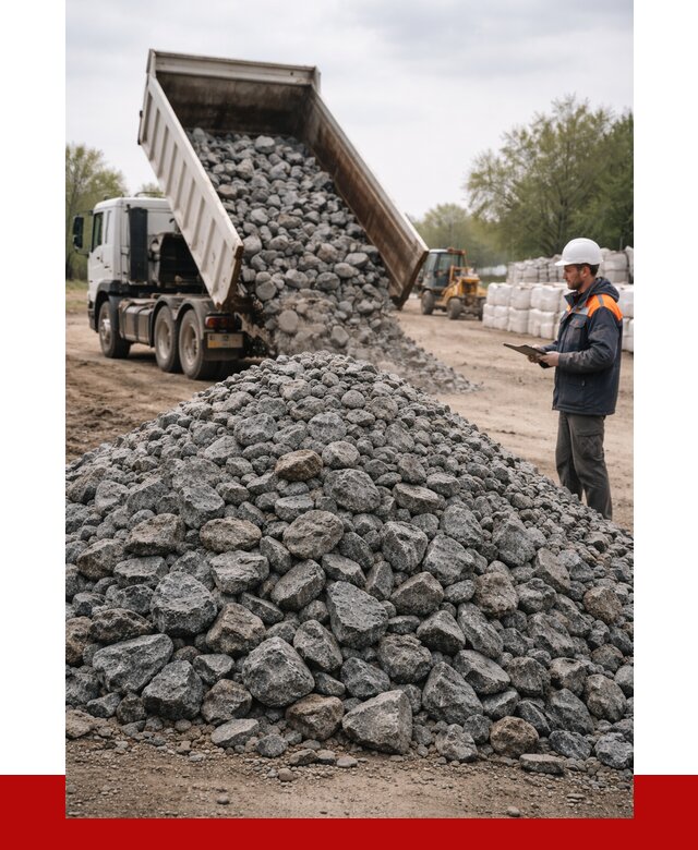 Гранитный щебень фракция 100-200 в Белореченске от 4260 р. ПРОНЕРУДБлч