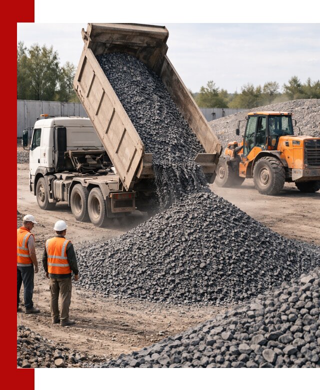 Доставка и продажа щебня габбро-диабаза в Белореченске