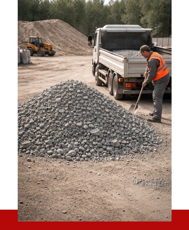 Гравийный щебень фракция 5-10 в Белореченске от 2232 р. | ПРОНЕРУДБлч