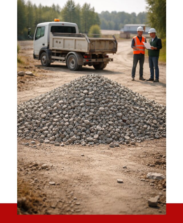 Гравийный щебень фракция 20-40 в Белореченске от 1217 р. | ПРОНЕРУДБлч