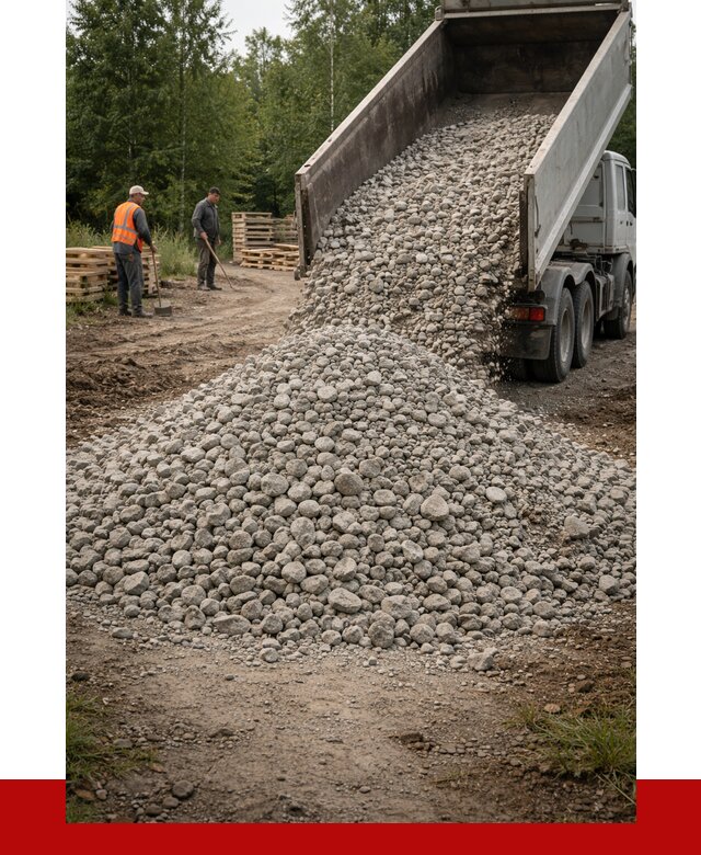 гравийный щебень фракция 70-120 в Белореченске от 2485 р. ПРОНЕРУДБлч