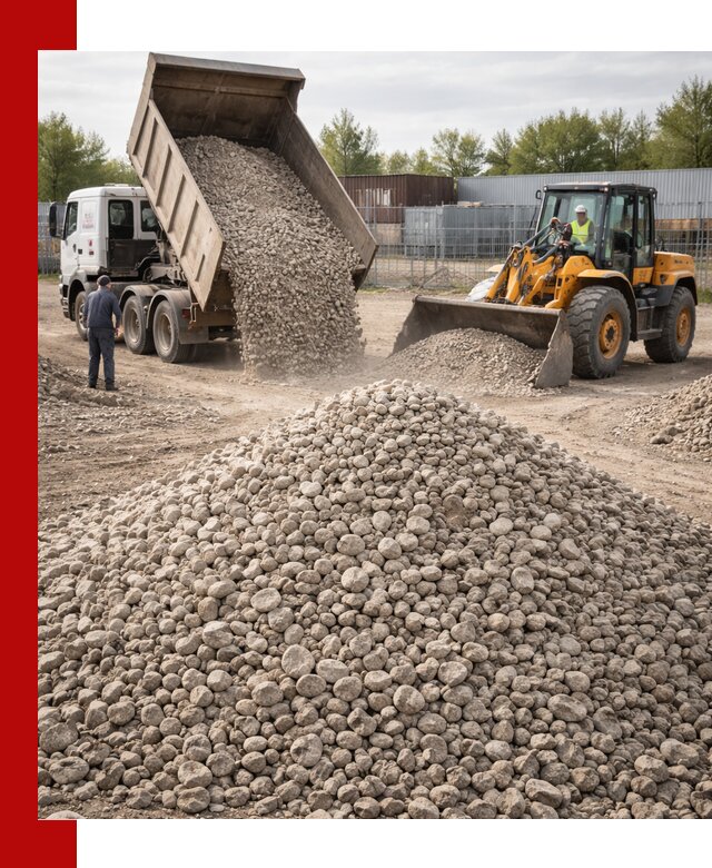 Доломитовый щебень фракции 20–41 с доставкой в Белореченске