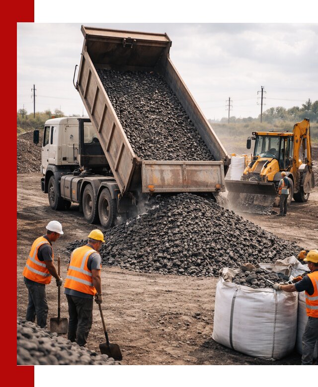 Шлаковый щебень фракция 40-70 с доставкой в Белореченске