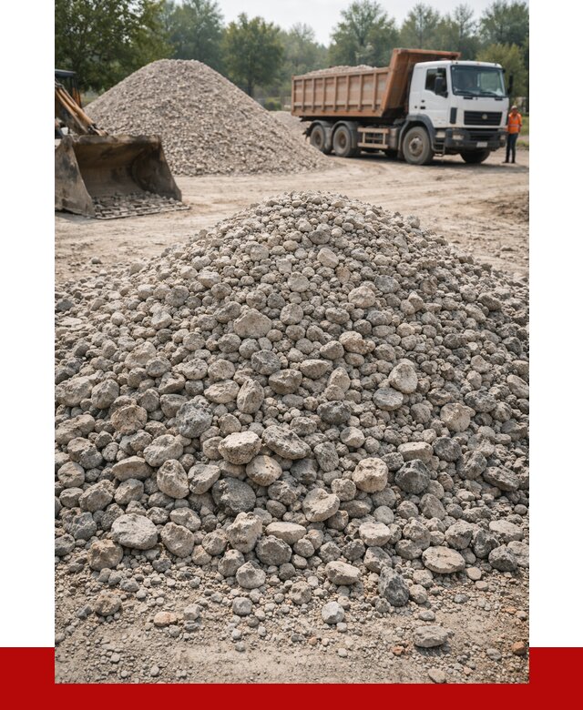 Вторичный щебень фракция 20-40 в Белореченске от 2232 р ПРОНЕРУДБлч