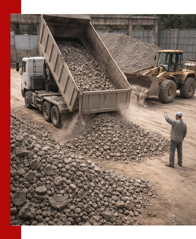 Вторичный щебень фракция 20-40 с доставкой в Белореченске