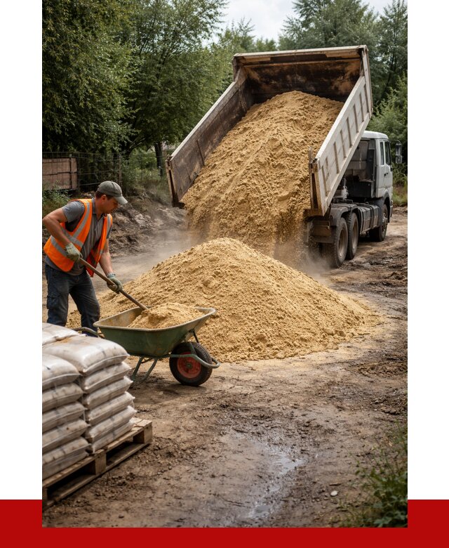 Купить песок с доставкой в Белореченске от 1826 р. | ПРОНЕРУДБлч