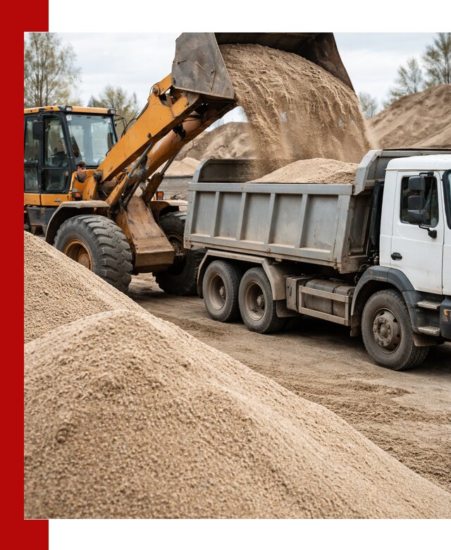 Доставка сеяного песка в Белореченске оптом и в розницу