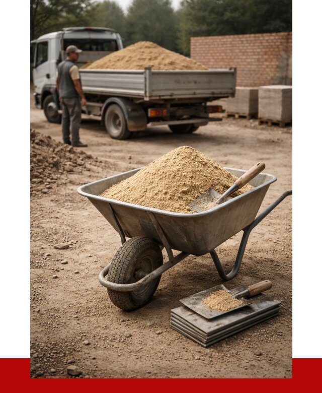 Песок для кладки в Белореченске с доставкой от 2232 р. | ПРОНЕРУДБлч