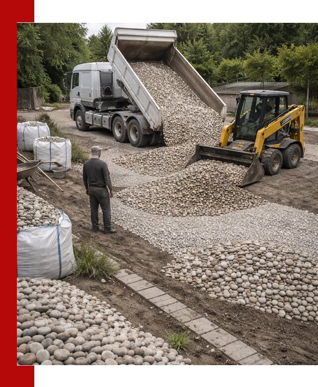 Доставка морской гальки оптом и в розницу в Белореченске