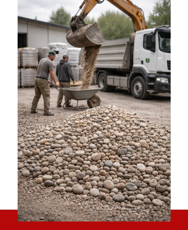 Галька декоративная в Белореченске от 3246 р. за куб | ПРОНЕРУДБлч