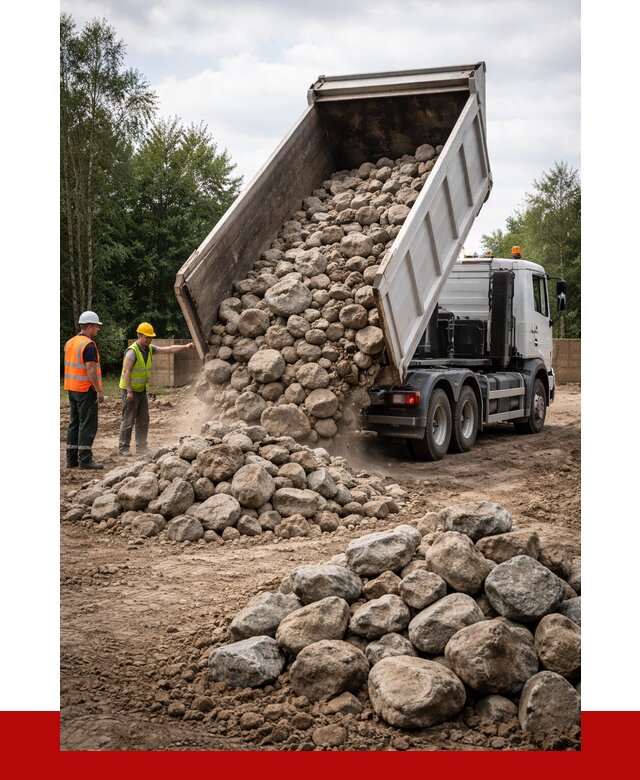 Купить булыжник в Белореченске с доставкой от 4565 р. за куб | ПРОНЕРУДБлч