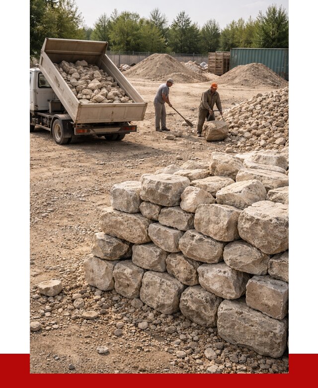 Бутовый камень известняковый в Белореченске от 4260 р. | ПРОНЕРУДБлч