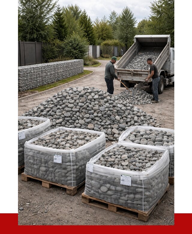 Камень для габионов в Белореченске от 4260 р. за куб | ПРОНЕРУДБлч