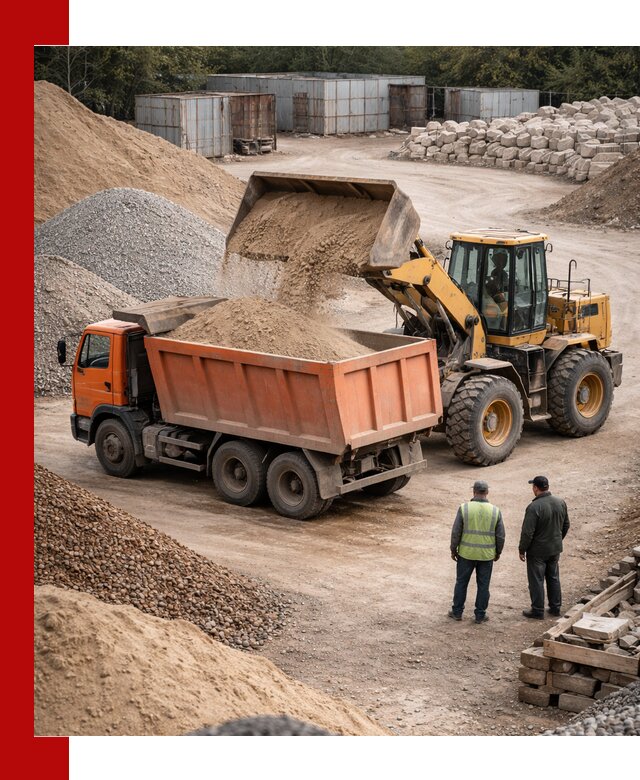 Доставка сыпучих смесей и смесей для стройки в Белореченске