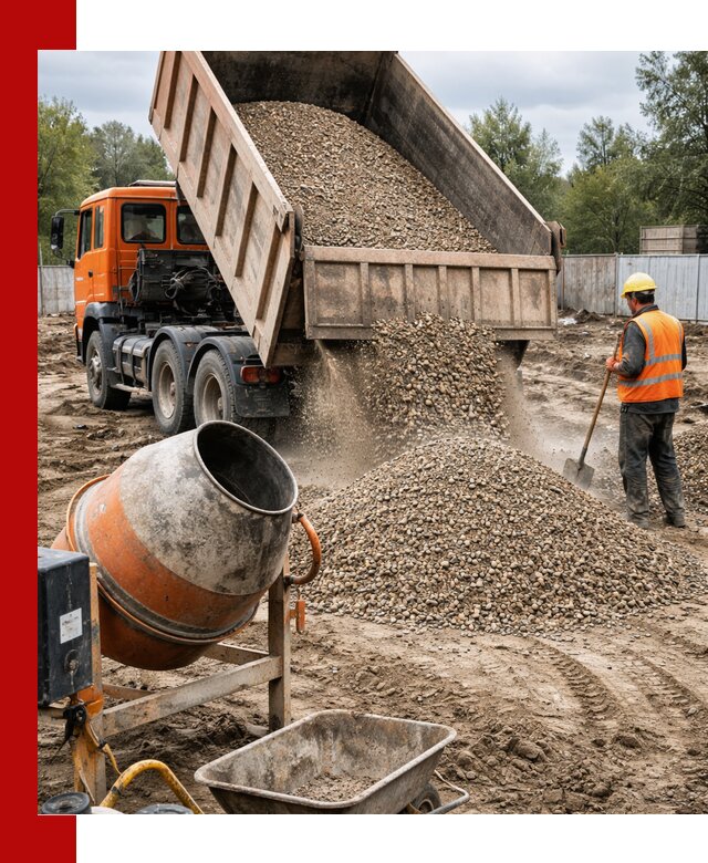 Опгс для бетона с доставкой самосвалом в Белореченске от производителя