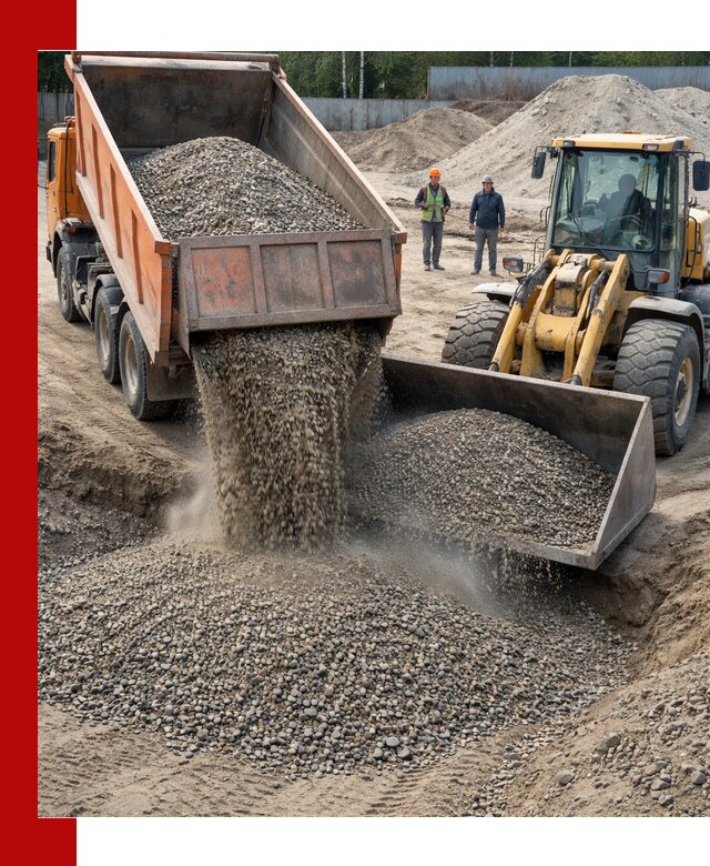 Доставка щпс С9 самосвалами по выгодным тарифам в Белореченске