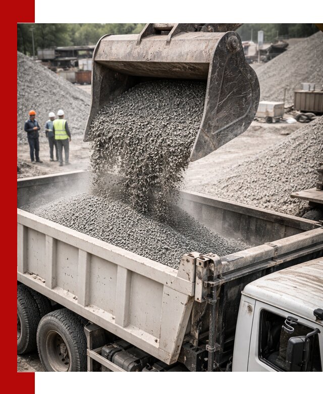 Отсев и крошка для строительства и дорожных работ в Белореченске