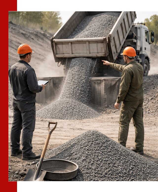 Гранитная крошка фракция 2-5 доставка в Белореченске