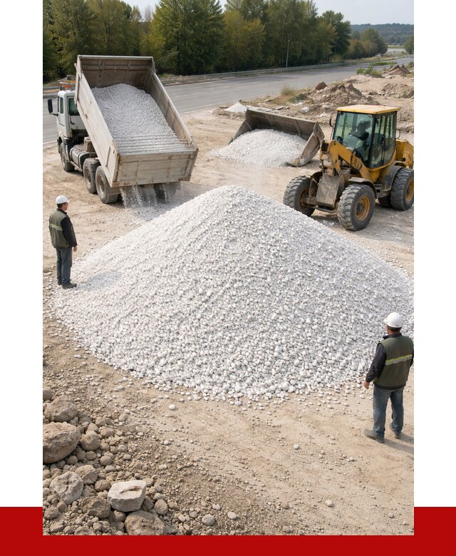 Белая мраморная крошка в Белореченске от 4260 р. с доставкой | ПРОНЕРУДБлч