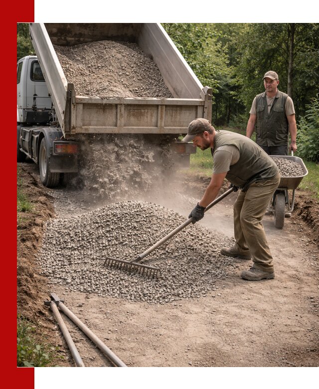 Каменная крошка для дорожек с доставкой в Белореченске