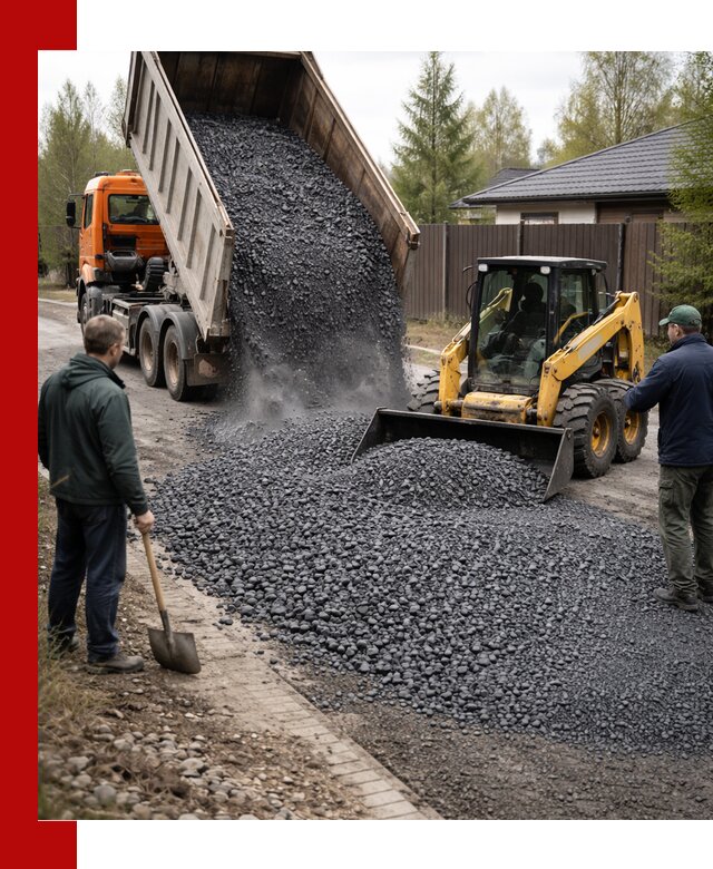 Крошка габбро с доставкой в Белореченске для строительных работ