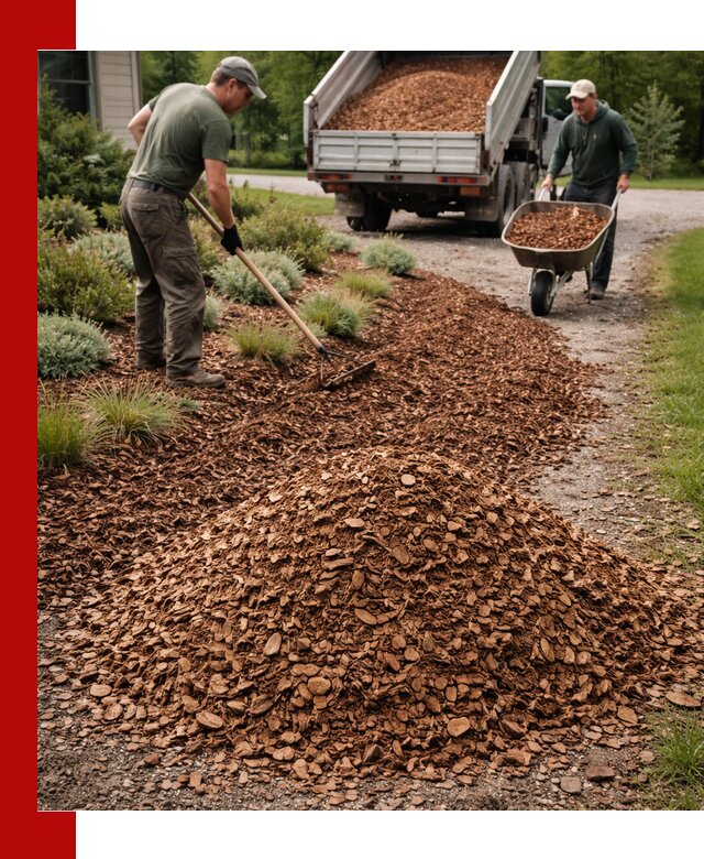 Крошка для мульчирования с доставкой в Белореченске