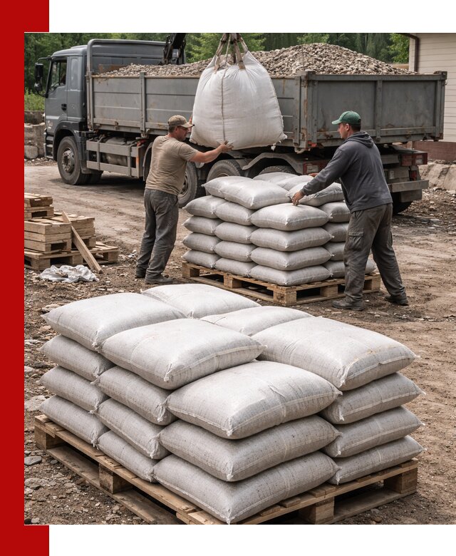 Керамзит в мешках с доставкой в Белореченске от компании-поставщика