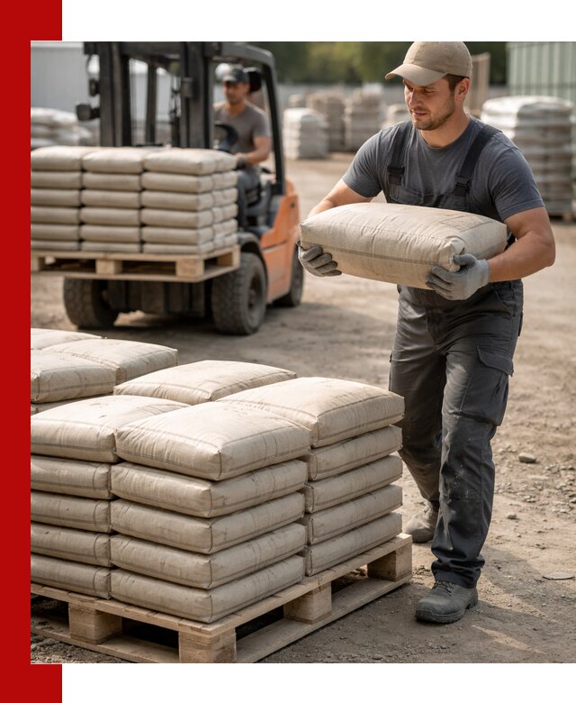 Доставка цемента в мешках оптом и в розницу в Белореченске