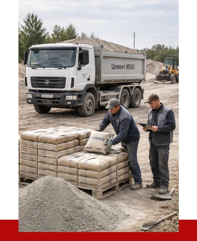 Купить цемент м500 с доставкой в Белореченске от 5275 р. | ПРОНЕРУДБлч