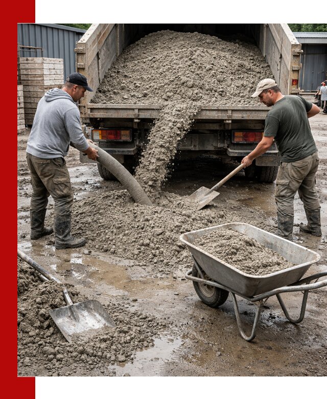 Цементно-песчаная смесь М150 доставка в Белореченске