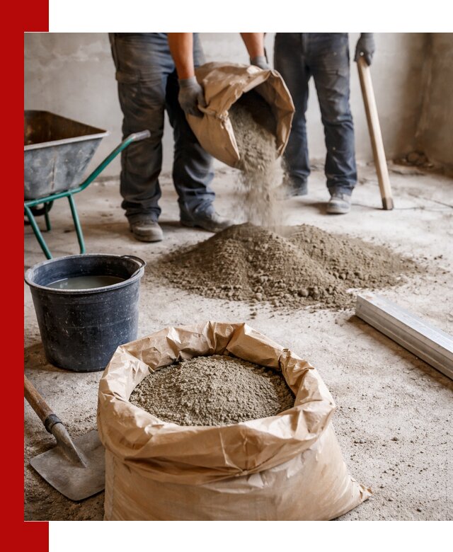 Доставка сухой смеси для стяжки в Белореченске