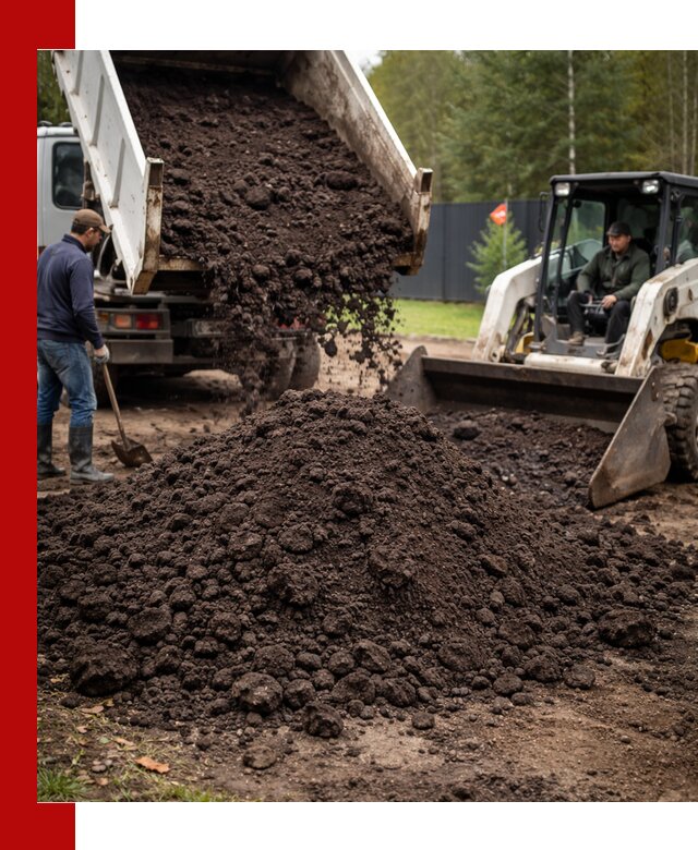 Плодородный грунт с доставкой в Белореченске для садов и огородов