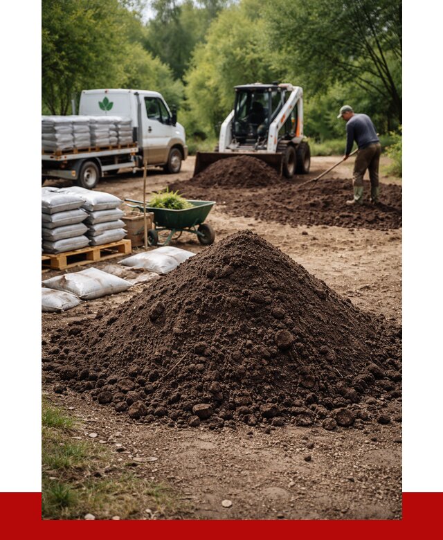 Грунт для озеленения с доставкой в Белореченске от 1826 р. | ПРОНЕРУДБлч