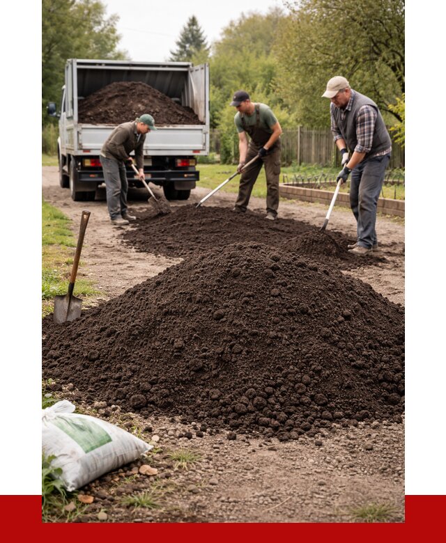 Купить землю для огорода в Белореченске от 3246 р./куб | ПРОНЕРУДБлч