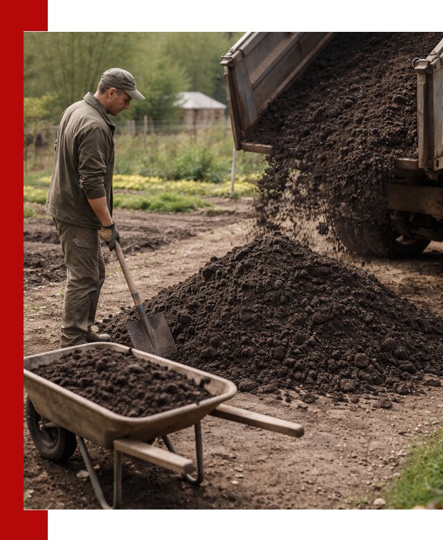 Доставка качественной земли для огорода в Белореченске