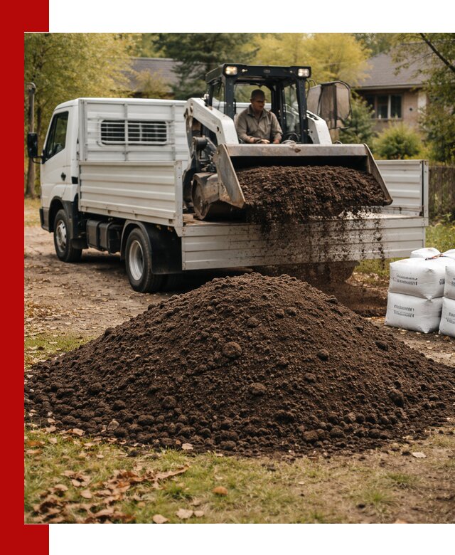 Доставка садовой земли в больших объёмах в Белореченске