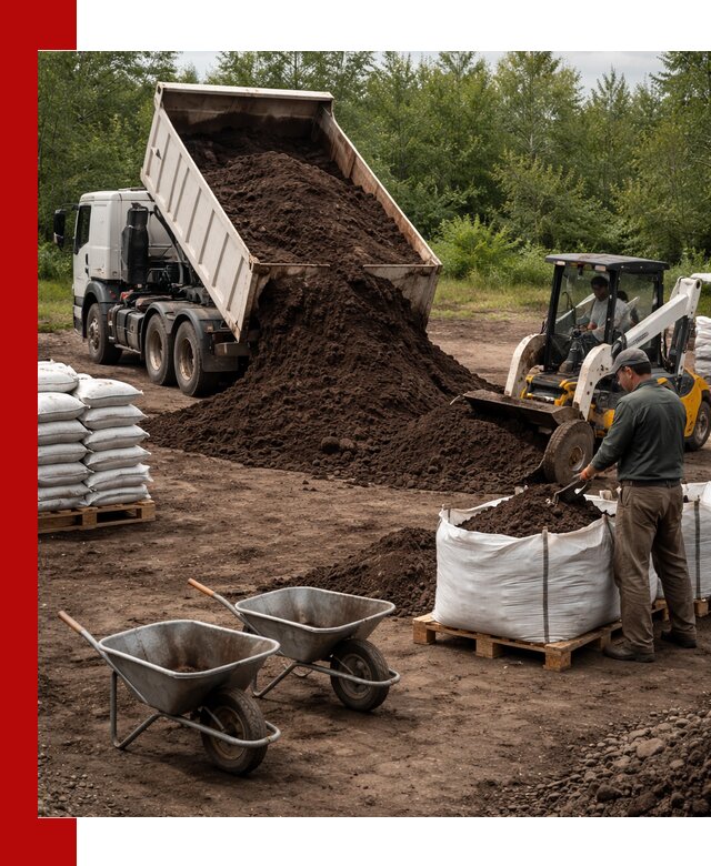 Доставка и продажа торфогрунта в Белореченске оптом и в розницу