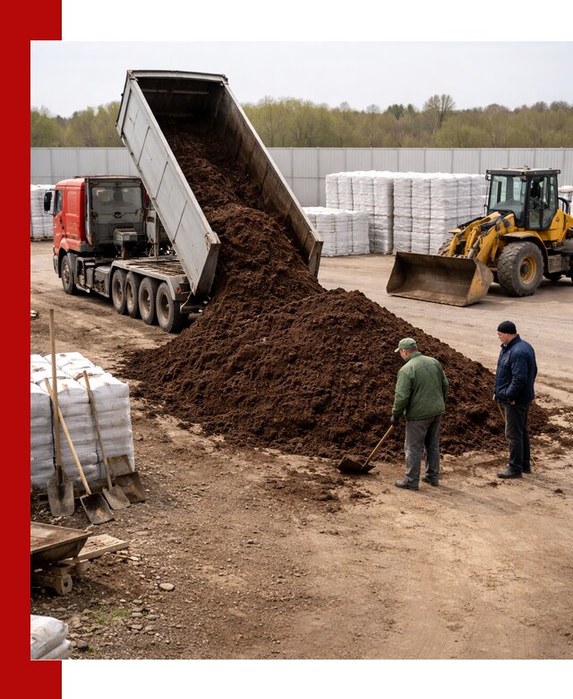 Доставка торфяных смесей оптом и в розницу в Белореченске