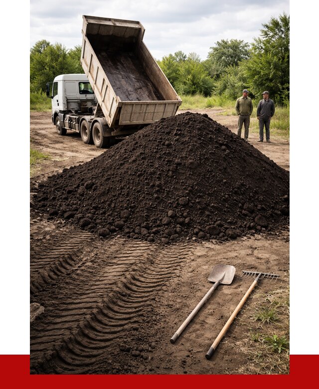 Купить чернозем навалом в Белореченске от 1217 р. за куб | ПРОНЕРУДБлч