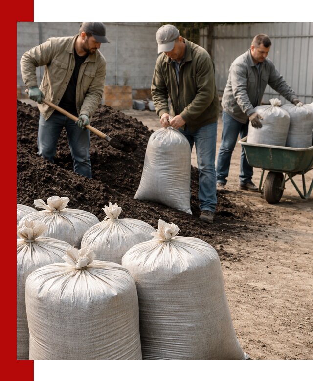 Купить чернозем в мешках с доставкой в Белореченске