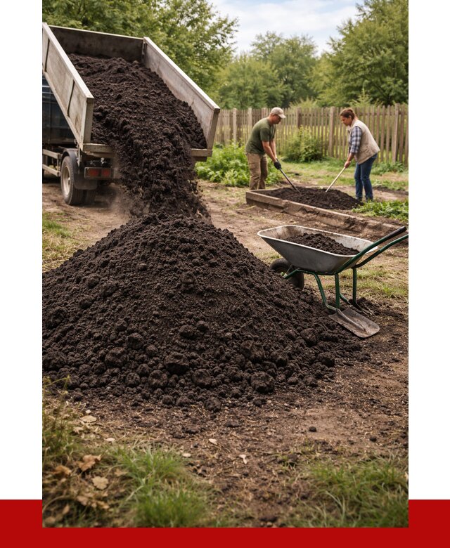 Купить чернозем для огорода в Белореченске от 2536 р. | ПРОНЕРУДБлч