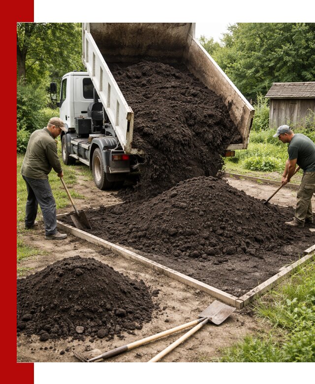 Купить чистый чернозем для огорода с доставкой в Белореченске