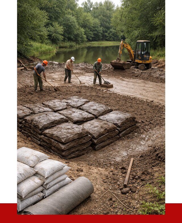 Купить глину для пруда в Белореченске от 4565 р. с доставкой | ПРОНЕРУДБлч