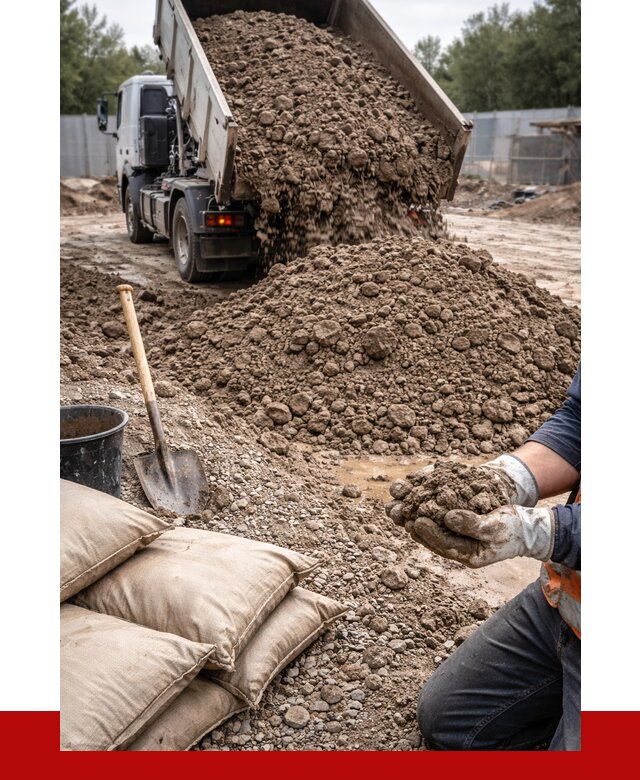 Купить глина для засыпки в Белореченске от 1217 р. за куб | ПРОНЕРУДБлч