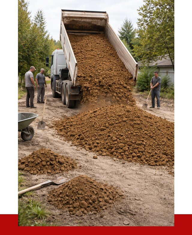 Купить суглинок с доставкой в Белореченске от 2536 р. за куб | ПРОНЕРУДБлч