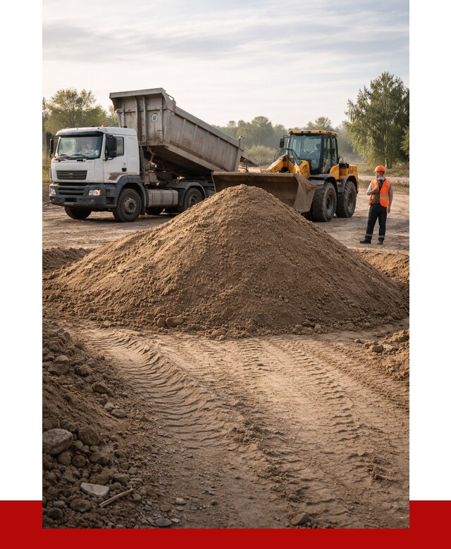 Купить песчаный грунт с доставкой в Белореченске от 4260 р. | ПРОНЕРУДБлч