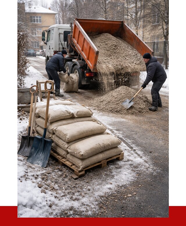 Противогололедные материалы оптом в Белореченске от 4260 р. | ПРОНЕРУДБлч