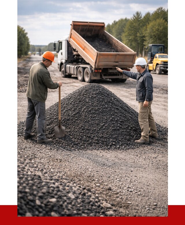 Купить асфальтовую крошку для дорог в Белореченске от 4260 р. | ПРОНЕРУДБлч