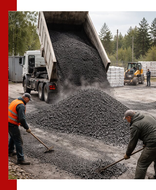 Доставка и продажа асфальтного гранулята в Белореченске